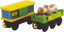 Thomas The tank Wooden Railway - Zoo Cars